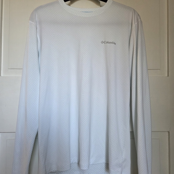 Columbia Other - Columbia White Long Sleeve Omni Freeze Zero Shirt Men's Small